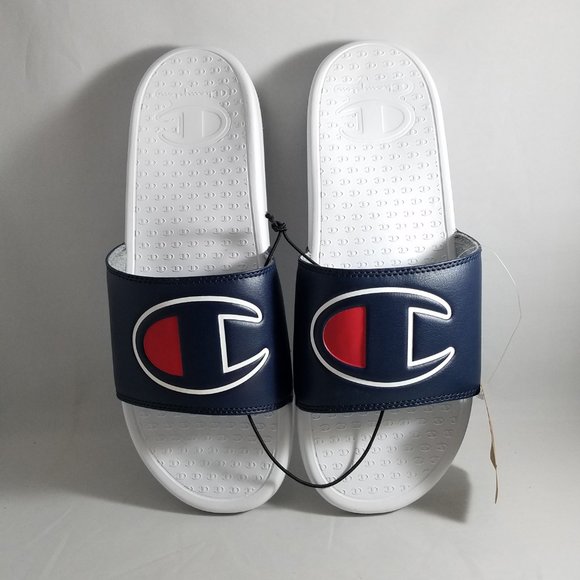 NEW Men's Sz 12 Champion Super Slide in White - Picture 6 of 9